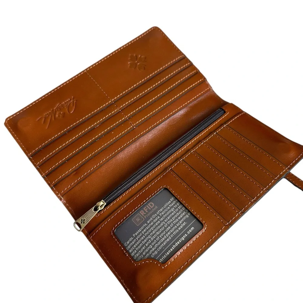 Patricia Nash Valentia Convertible Wristlet Wallet - Picture 4 of 10